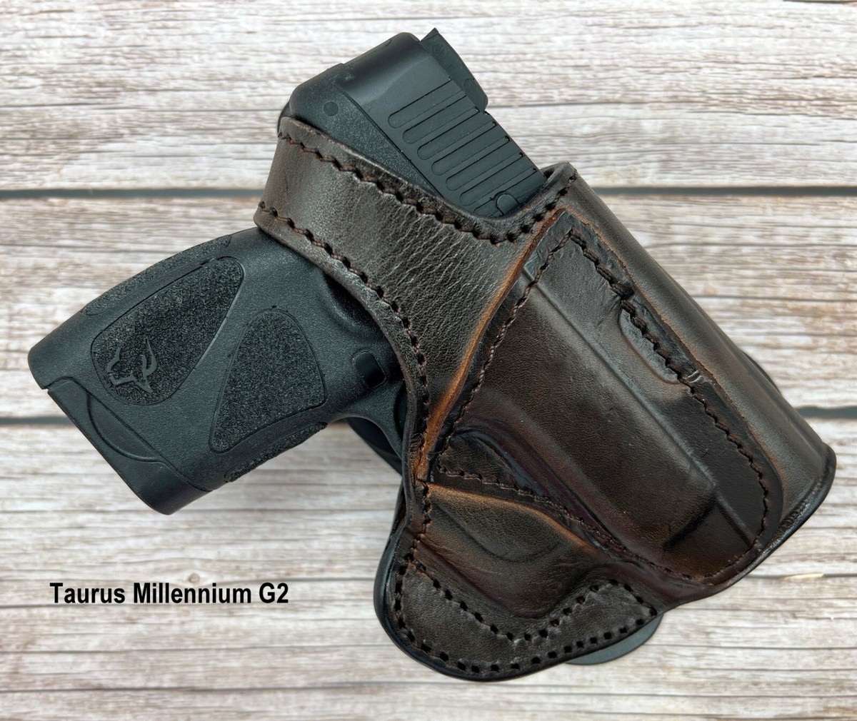 TAGUA TEXAS 1836 Right Hand Brown Leather Fully Rotating Holster