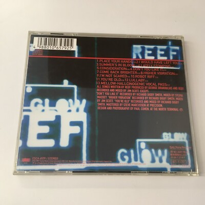 Reef - Glow Japan CD 1bonus Esca-6579 Alternative Rock #u01 for