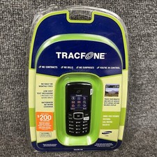New Samsung T105G Tracfone No Contract Cell Phone Not Scanned For Activation