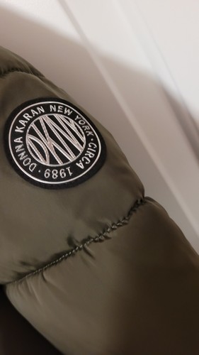 DKNY 3XL DAMEN PARKA OLIV KUNSTFELL KAPUZE WARM - Bild 8 von 10