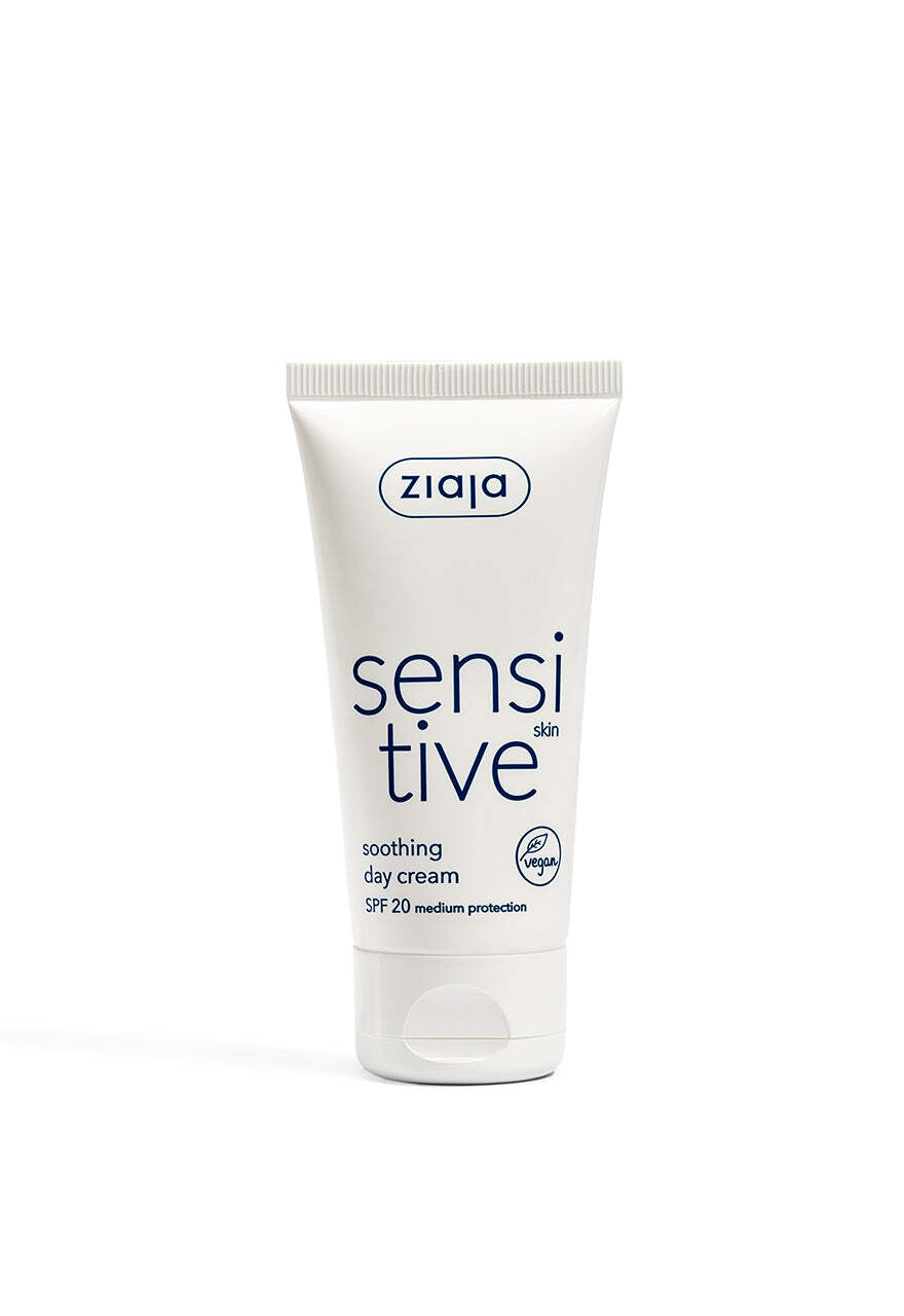 Ziaja White Sensitive Skin Soothing Day Cream Spf20 In 50Ml - Image 2