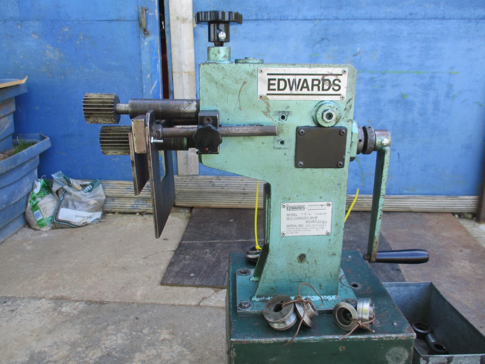 Edwards Swager Bead Roller UR2 with Tooling eBay
