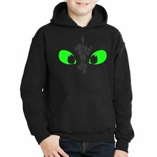 How to train your dragon hoodie toothless eyes black hoodie nightfury hoodie