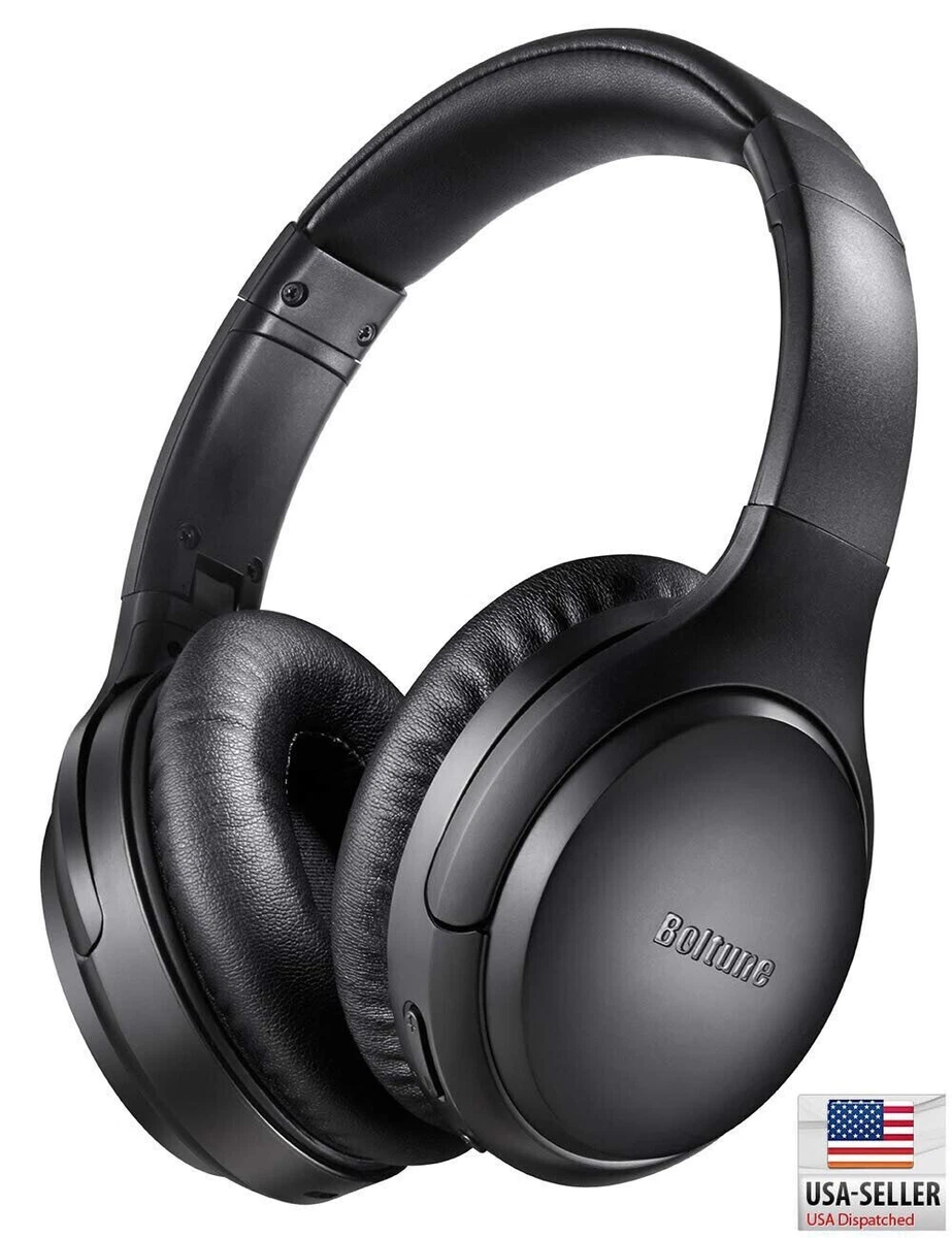 Boltune Bluetooth Wireless Active Noise Cancelling Headphones BH010 SB14 K