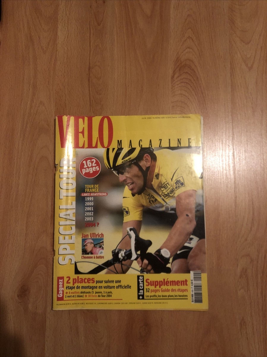 Lot 3 VELO Magazine- TOUR de FRANCE 2003 le TOUR du Centenaire, Lance ARMSTRONG