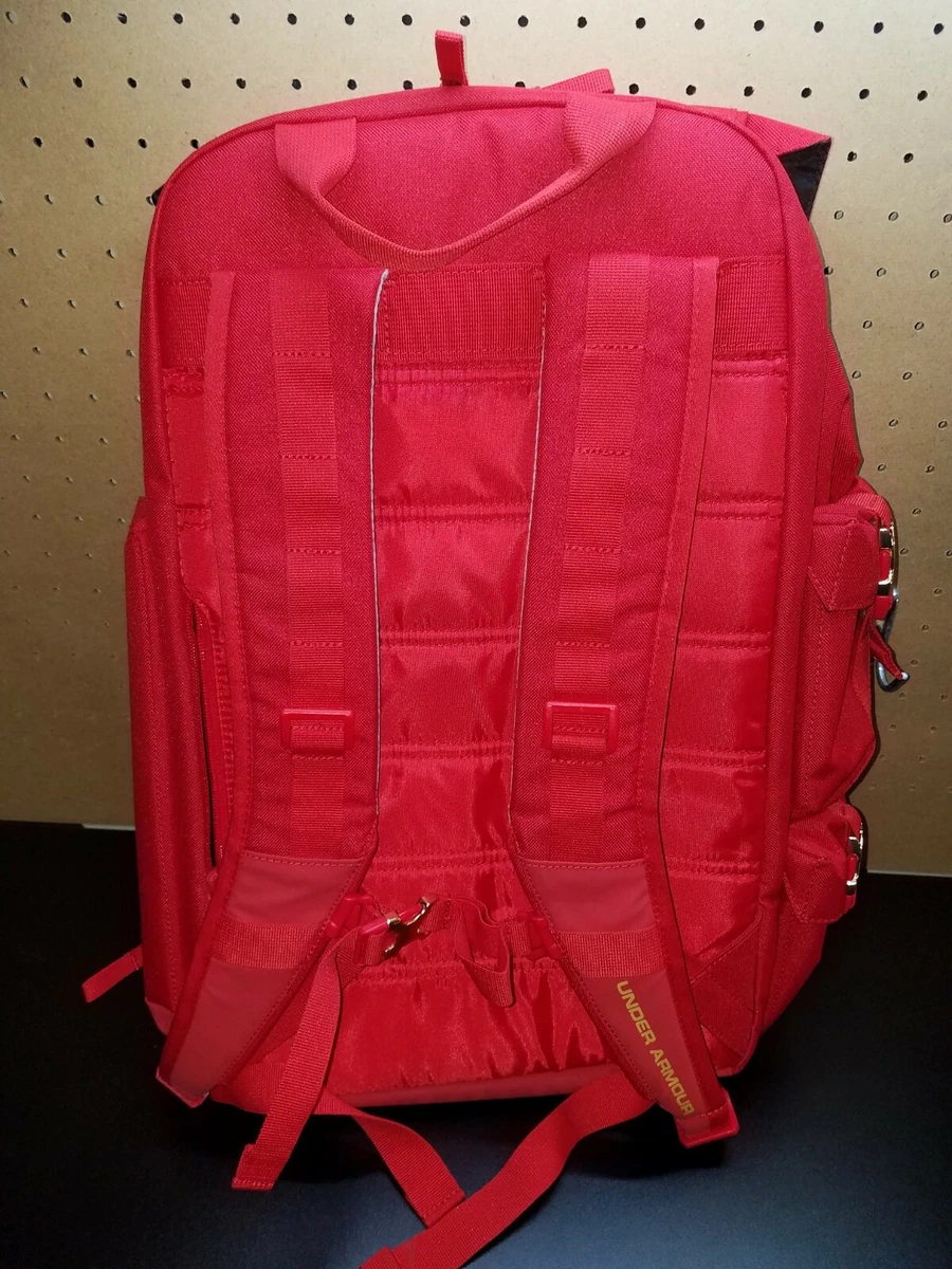 Under Armour UA Storm Undeniable Backpack Red Rare eBay