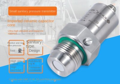 Flat film type pressure transmitter anti-corrosion and anti-blocking hydraulic!