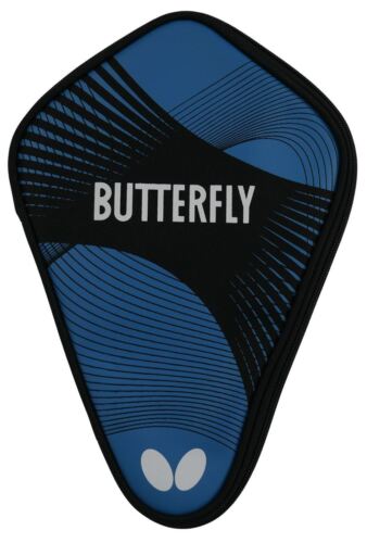 Butterfly Hülle für Tischtennisschläger Curve Case I schwarz blau - Bild 1 von 5