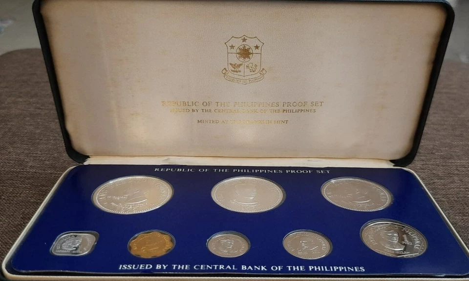 Juego de prueba 1975 - Monedas de Filipinas con certificado de autenticidad Foto 2 de 4