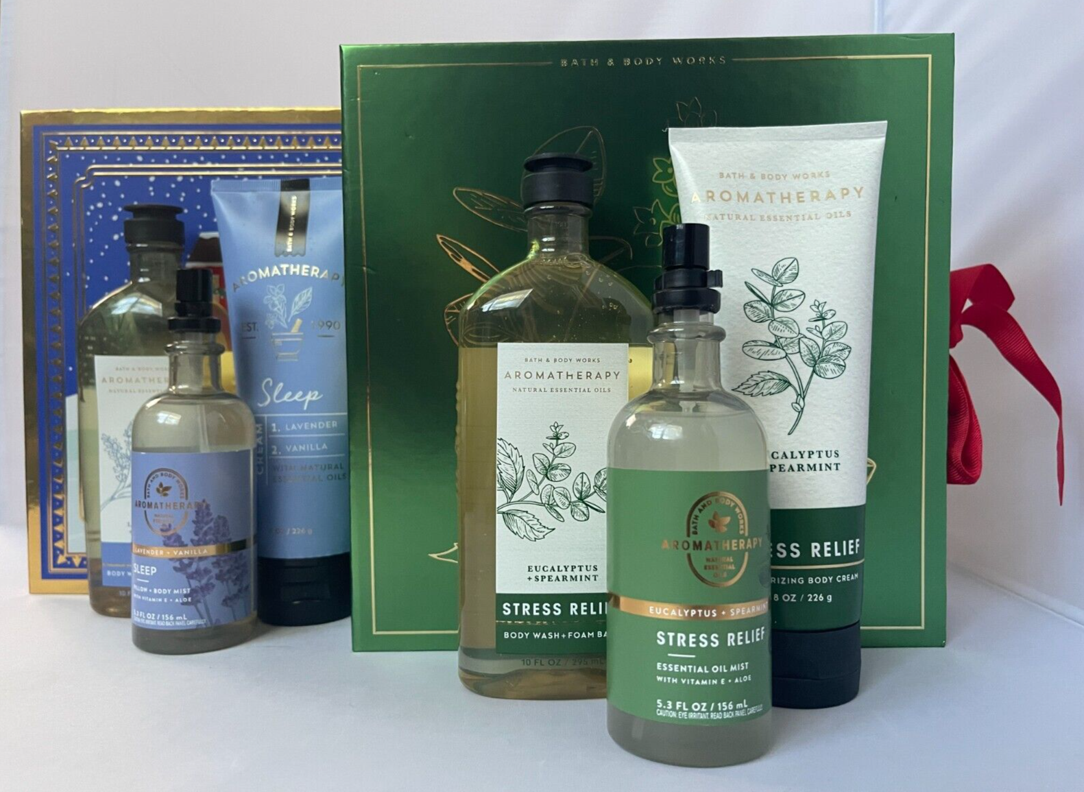 BATH & BODY WORKS MIST BODY CREAM SHOWER GEL 3 PCS GIFT BOX SET NWT