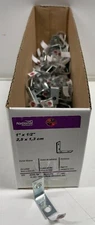 CORNER BRACE 1" X 1/2" (200-PACK) ZINC PLATED FREE SHIPPING