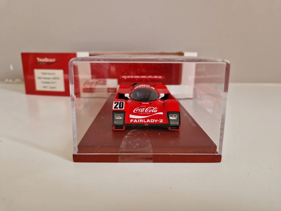 TSM 1/43 Coca-Cola Nissan LM03C Fairlady Z H. Yanagida/Tomioka - WEC Japan 1983 - Immagine 3 di 4