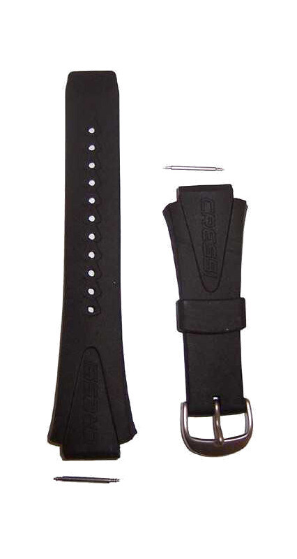 CRESSI Recambio para ordenador de buceo cressi: correa edy negra y pasadores