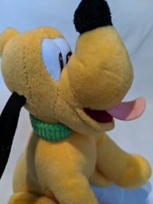Disney Pluto Junior Mickey Mouse Clubhouse Dog 9" Plush Stuffed Animal Bean