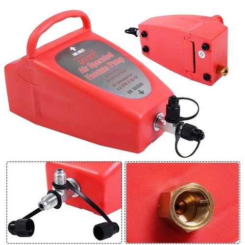 Ironmax 4.2CFM A/C Air Operated Vacuum Pump Auto Air Conditioning System