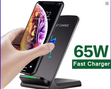65W Wireless Charger Induktionsladegerät Ladestation Für Samsung Apple iPhone 17