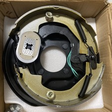 10x2-14 Electric Trailer Brake Assembly For 3500 Lbs Axle Left Driver Side 10x2-14 Electric Trailer Brake Assembly For 3500 Lbs Axle Left Driver Side