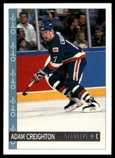 1992-93 O-Pee-Chee ! Adam Creighton New York Islanders #85