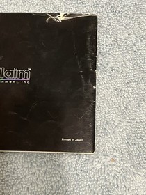 Wizards And Warriors NES Manual Only Acceptable Shape See Photos