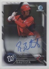 2016 Bowman Chrome Prospect Auto Rafael Bautista #CPA-RB Auto 2p7