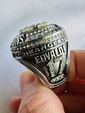 Nathan Eovaldi Texas Rangers World Series Replica Ring SGA