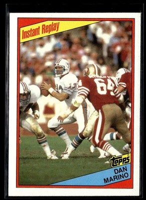1984 Topps Dan Marino RC Miami Dolphins #124