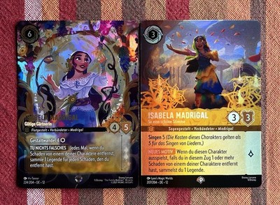 Lorcana Unbekannte Wildnis Isabela Madrigal Gütige Gärtnerin - Enchanted + Epic