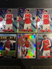 2025-26 Topps Finest Premier League Arsenal Max Dowman Swerve Arrivals Lots RC