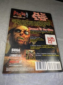 Super Rare Bradygames The House of The Dead 2 Sega Dreamcast Strategy Guide Book
