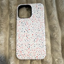 For Apple iPhone Hard Cover Case White Red Bl...