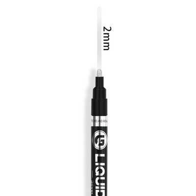 Liquid Chrome Mirror Markers Pens Waterproof DIY Paint Marker for Art Craft US