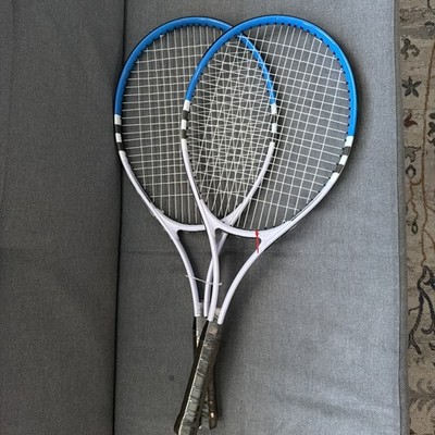 2 Professional Style Tennis Rackets, Babolat Inspired Design, Graphite Composite