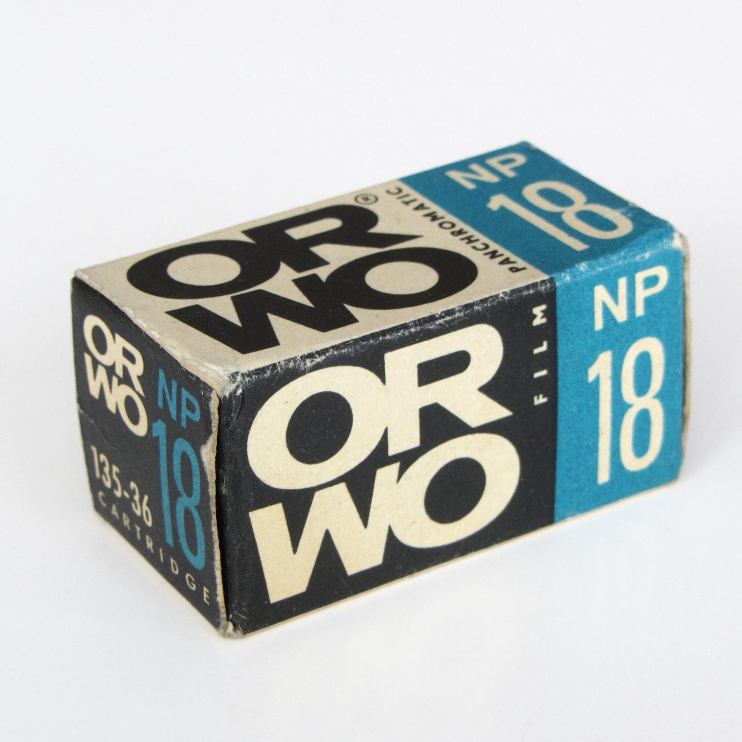 ORWO NP 18 135-36 Panchromatic - Kleinbild Negativfilm NEU OVP (EXP 11/1967)