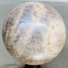 Natural Gray moonstone sphere quartz Crystal ball Healing 2080G (4.58LB) — photo 1