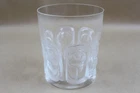 LALIQUE CRYSTAL KHEPRI SCARAB 4" WHISKEY DOUBLE OLD FASHIONED TUMBLER GLASS