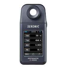 Sekonic C-4000 Spectrometer, Professional Light Meter with Bluetooth, 1600K-4...