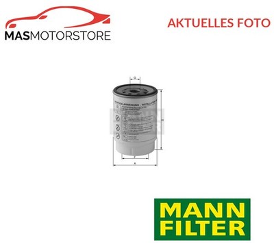 KRAFTSTOFFFILTER MANN-FILTER PL 271/1 P NEU OE QUALITÄT