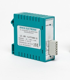 RINCK ELECTRONIC Analog Ein / Ausgangsmodul LC MV 1x PT1000 / S