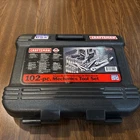VTG CRAFTSMAN 9-34102 102-PC MECHANICS TOOL RATCHET / SOCKET SET MADE IN USA