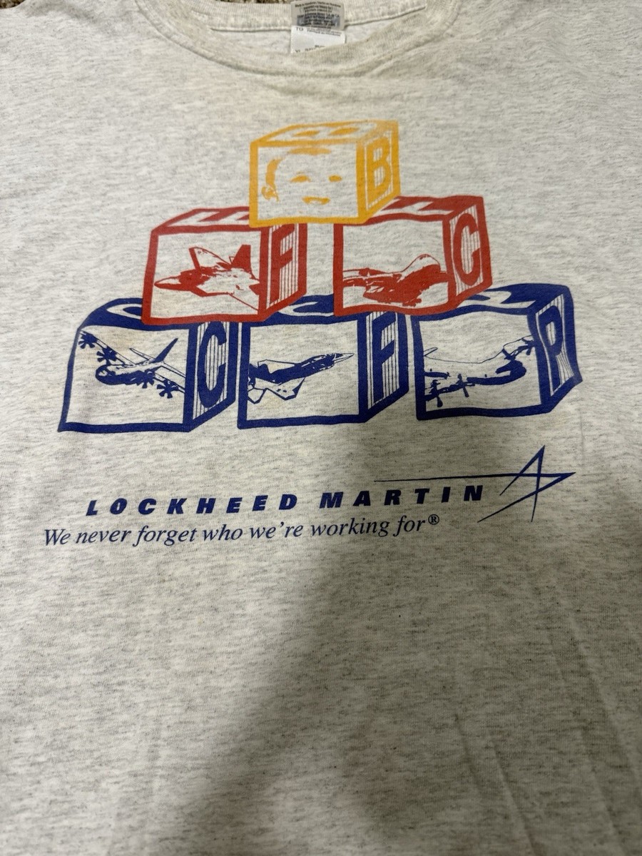 Vintage Lockheed Martin T-Shirt Size Xl Extremely Rare! View 2