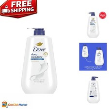 Deep Moisture Body Wash with MicroMoisture - 24HR Nourishing Cleanser 30.6 oz