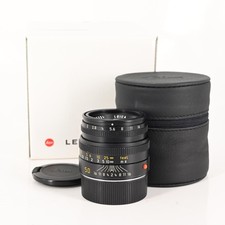 Leica 11826 50mm f2 Summicron-M Lens (v.IV Black E39 Built-in Hood) #354