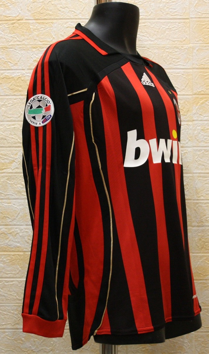 AC Milan 2006-2007 long sleeve home shirt jersey Nesta #13 | eBay