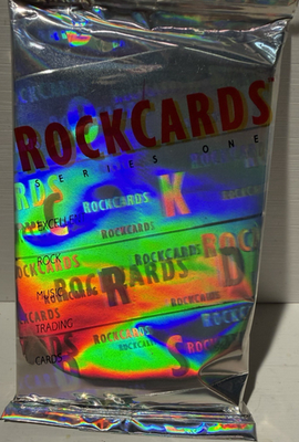 #ad Excell Marketing Rockcards Series One Pack Music Trading Cards Hologram 1991 $5.00