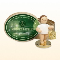 Wendt & Kühn Limitierte Goldedition N°18 WeggefäHrte Engel Mit Laterne Neu 2025