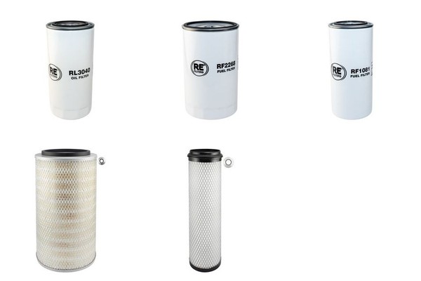 Filter KIT FüR Matrot Xenon Luft ÖL Kraftstoff W / Deutz TCD2012L04-2V Motor-image