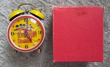 Beatles VINTAGE 1968 'YELLOW SUBMARINE' ALARM CLOCK WITH BOX!