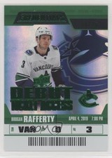 2019 Credentials Debut Ticket Access Green /25 Brogan Rafferty #82 Rookie RC 1u0