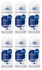 6x Nivea Derma Control Restore Antiperspirant Deodorant Roll On Women 6x50ml
