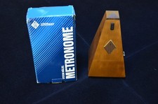 Wittner Wood Key Wound Metronome Walnut Matte Finish 803m System Malzel, in box